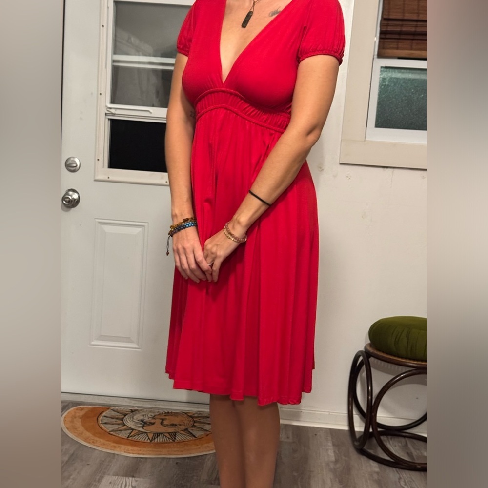 Vintage Boston Proper Red dress size small - Picture 6 of 6